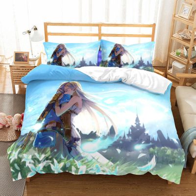 Princess Zelda And Link Bedding - Legend Of Zelda Shop