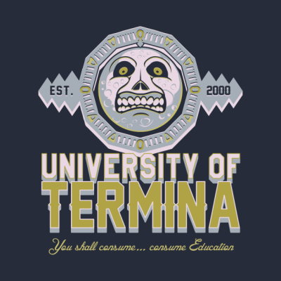 University Of Termina Throw Pillow Official The Legend Of Zelda Merch