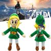 35cm Game Plush The Legend of Zelda Link Boy Goblin Soft Stuffed Toys Peripherals Collection Children - Legend Of Zelda Shop