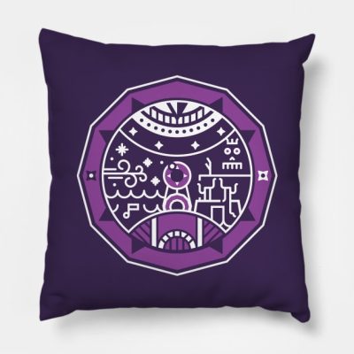 Around The Clock Throw Pillow Official The Legend Of Zelda Merch