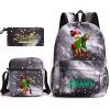 3pcs Set Legend of Zelda Wild Breath Anime Children School Backpacks Cool Schoolbag Student Shoulder Bag 2 - Legend Of Zelda Shop