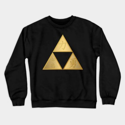 Rugged Triforce Crewneck Sweatshirt Official The Legend Of Zelda Merch