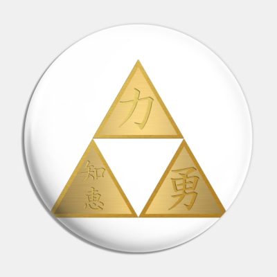 Rugged Triforce Pin Official The Legend Of Zelda Merch