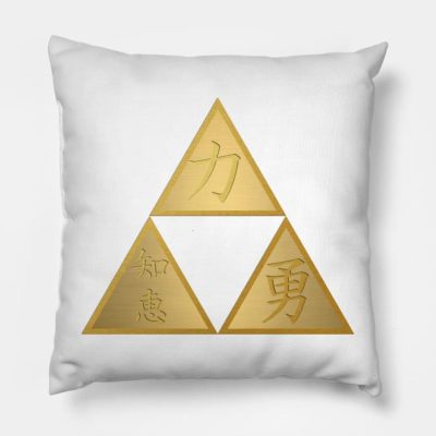 Rugged Triforce Throw Pillow Official The Legend Of Zelda Merch