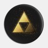 Gold Triforce Glitter Paint Splatter 2 Pin Official The Legend Of Zelda Merch