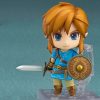 Anime Figures Zelda Link 733 Cute Toys Breath of The Wild PVC Statue Action Figma Model 2 - Legend Of Zelda Shop