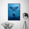 Game The L Legend of Z Zeldas POSTER Prints Wall Pictures Living Room Home Decoration Small 6 - Legend Of Zelda Shop