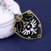 Game The Legends of Zeldas Enamel Skyward Sword Keychain Weapon Shield Cosplay for Women Men Souvenirs 1 - Legend Of Zelda Shop