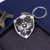 Game The Legends of Zeldas Enamel Skyward Sword Keychain Weapon Shield Cosplay for Women Men Souvenirs 3 - Legend Of Zelda Shop