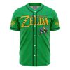 Link Legend of Zelda AOP Baseball Jersey FRONT Mockup - Legend Of Zelda Shop