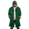 Link The Legend of Zelda Hooded Cloak Coat FRONT Mockup - Legend Of Zelda Shop