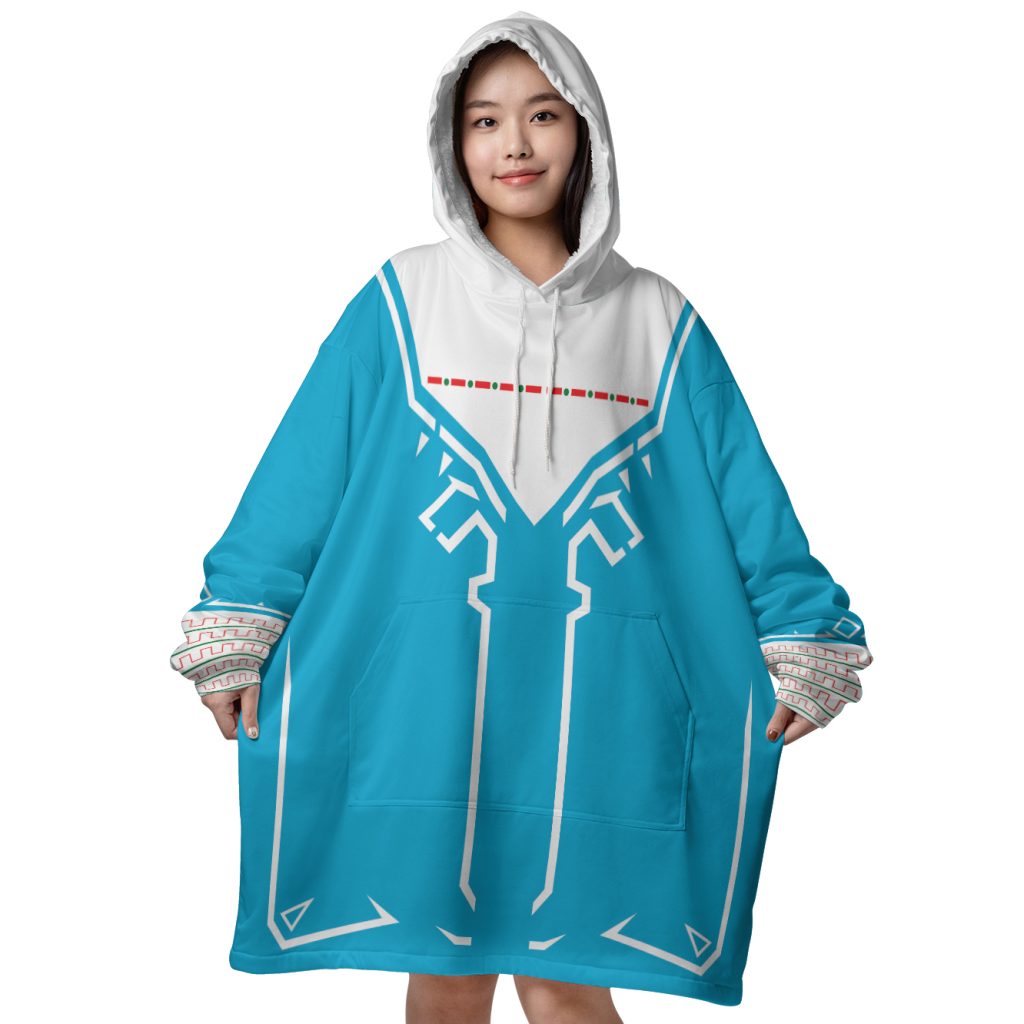 Mockup Blanket Hoodie front 82 - Legend Of Zelda Shop