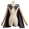 Princess Link Cosplay Gray Cloak Women Costume Anime Game Zelda Tears Of The Kingdom Roleplay Fancy 1 - Legend Of Zelda Shop