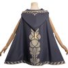 Princess Link Cosplay Gray Cloak Women Costume Anime Game Zelda Tears Of The Kingdom Roleplay Fancy 2 - Legend Of Zelda Shop