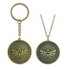 The Legend of Zelda Necklace Keychain for Men Key Ring Fans Car Bag Collectible Jewelry - Legend Of Zelda Shop