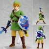 The Legend of Zelda Skyward Sword 14cm Link Action Figure Figma 153 Changeable Accessories PVC Model 1 - Legend Of Zelda Shop