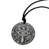 The Legend of Zeldas Breath of the Wild Choker Necklace for Men Women Vintage Sheikah Eye 2 - Legend Of Zelda Shop