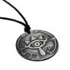 The Legend of Zeldas Breath of the Wild Choker Necklace for Men Women Vintage Sheikah Eye 3 - Legend Of Zelda Shop