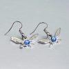 The Legends of Zeldas Earrings Triforce Navi Drop Earrings Classic Simple Charm Sapphire Drop Earrings Femme 2 - Legend Of Zelda Shop