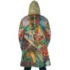 Trippy Link Legend of Zelda AOP Hooded Cloak Coat BACK Mockup - Legend Of Zelda Shop