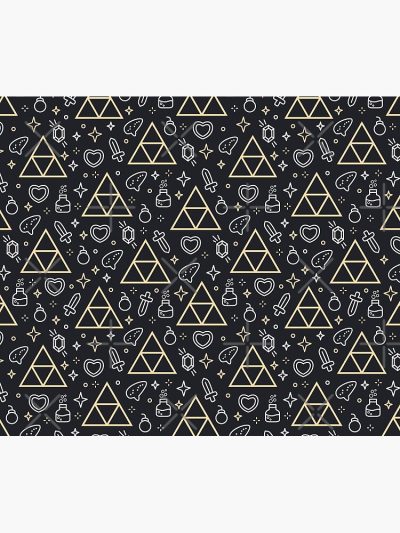 Triforce Pattern Tapestry Official The Legend Of Zelda Merch