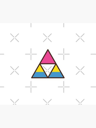 Pansexual Pride Triforce Tapestry Official The Legend Of Zelda Merch