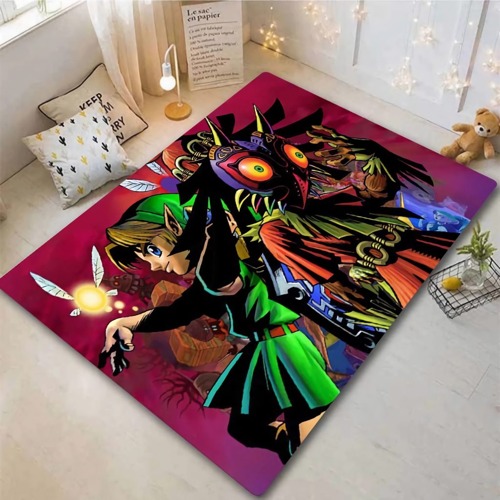 link and skull kid rug scaled - Legend Of Zelda Shop