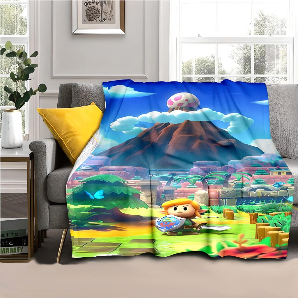 links awakening blanket - Legend Of Zelda Shop