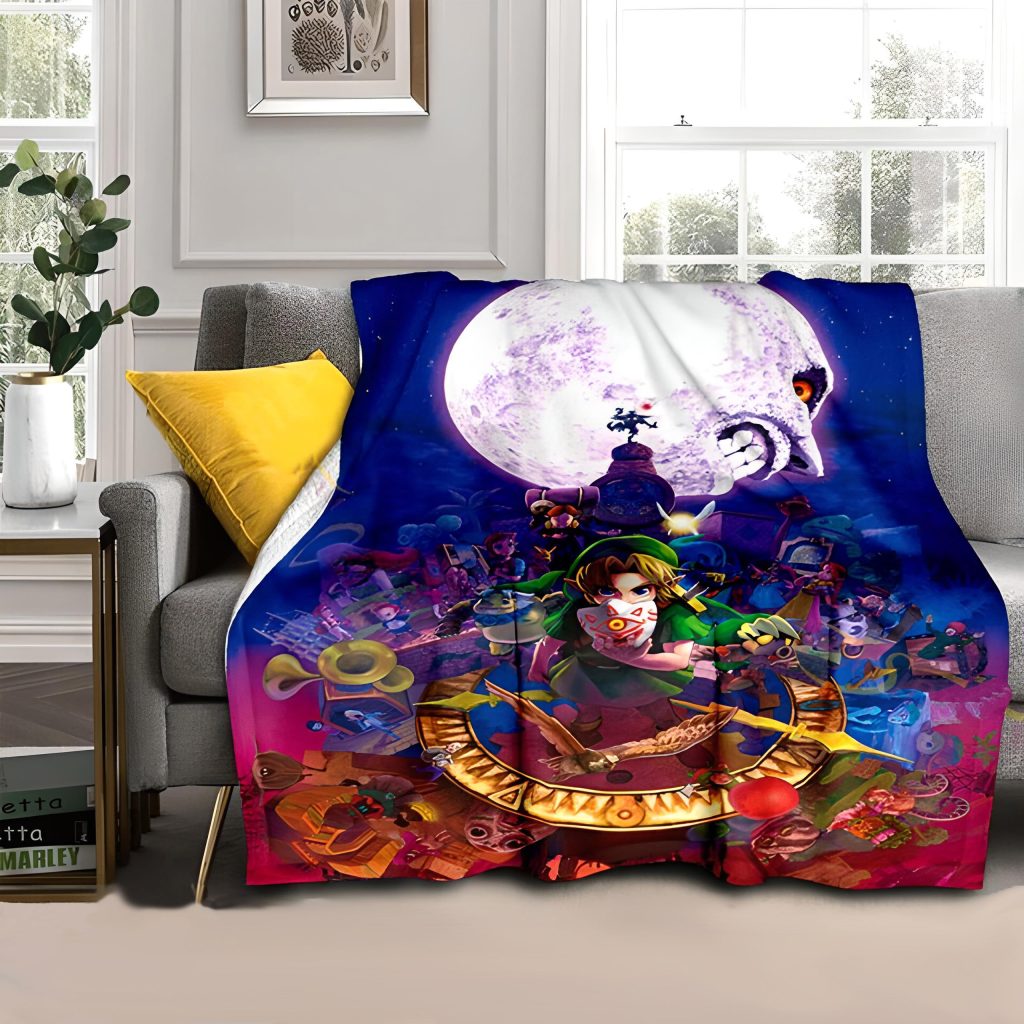 majoras mask blanket - Legend Of Zelda Shop