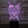 master sword and hylian shield lamp - Legend Of Zelda Shop