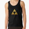 Gold Triforce Symbol Zelda Tank Top Official The Legend Of Zelda Merch