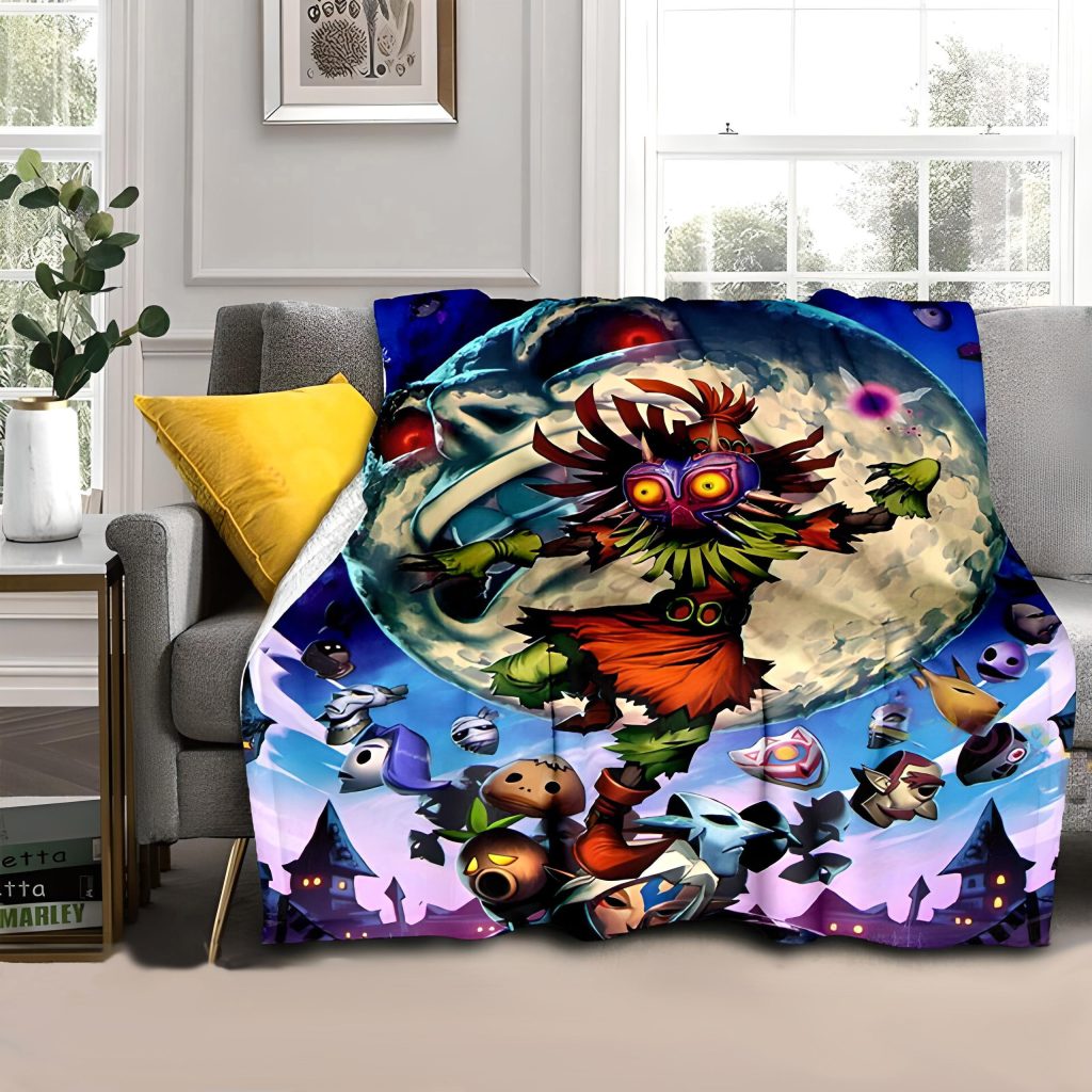 skull kid blanket 2 - Legend Of Zelda Shop