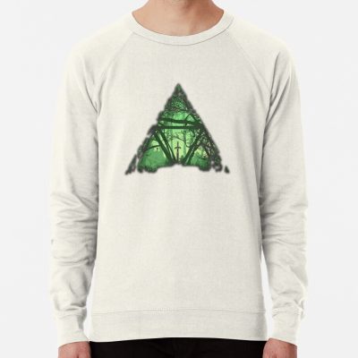 Forest Triforce Sweatshirt Official Cow Anime Merch