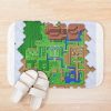 Lttp: World Map Bath Mat Official The Legend Of Zelda Merch