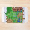 Lttp: World Map Bath Mat Official The Legend Of Zelda Merch