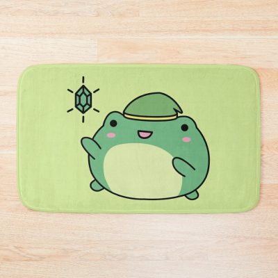 Hylian Frog Finds A Treasure Bath Mat Official The Legend Of Zelda Merch