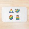 Gay Pride Hylian Pack Of 4 Bath Mat Official The Legend Of Zelda Merch