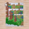 Lttp: World Map Throw Blanket Official The Legend Of Zelda Merch