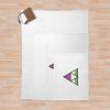 Queer Pride Triforce Throw Blanket Official The Legend Of Zelda Merch