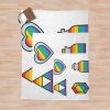 Gay Pride Hylian Pack Of 4 Throw Blanket Official The Legend Of Zelda Merch