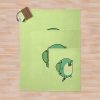 The Hylian  Frog Throw Blanket Official The Legend Of Zelda Merch