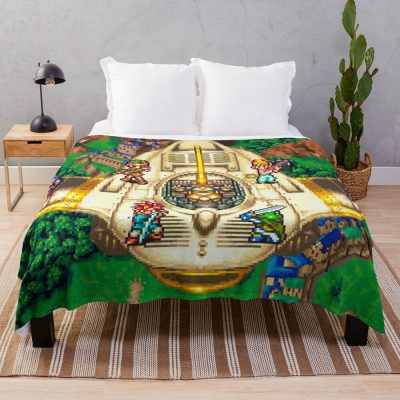 Chrono Trigger Epoch Throw Blanket Official The Legend Of Zelda Merch