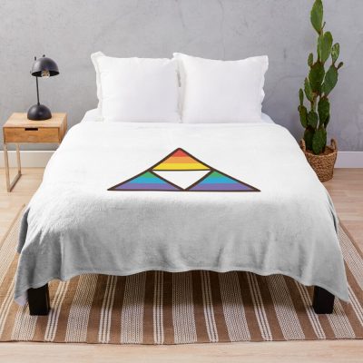 Gay Pride Triforce Art Throw Blanket Official The Legend Of Zelda Merch