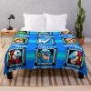 Megaman 2 Level Screen Throw Blanket Official The Legend Of Zelda Merch