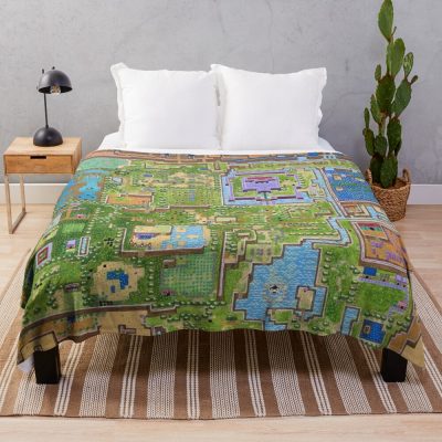 Awakening Throw Blanket Official The Legend Of Zelda Merch