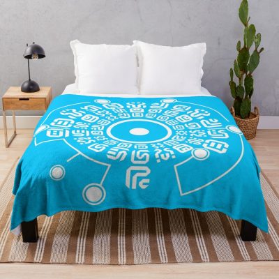 Sheikah Rune Throw Blanket Official The Legend Of Zelda Merch