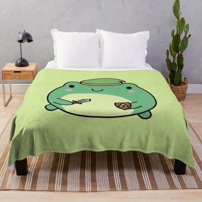 Hylian Frog Throw Blanket Official The Legend Of Zelda Merch