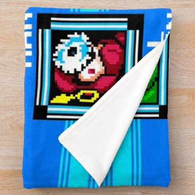 Megaman 2 Level Screen Throw Blanket Official The Legend Of Zelda Merch