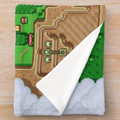 Lttp: World Map Throw Blanket Official The Legend Of Zelda Merch