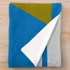 Triforce With Blue And White Throw Blanket Official The Legend Of Zelda Merch